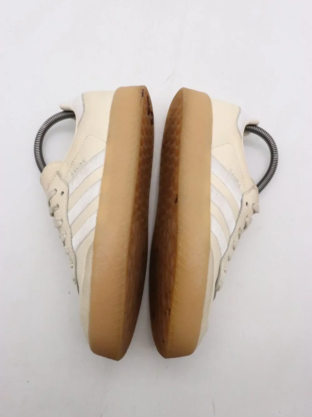 Adidas Sambae Shoes Women's Size 6.5 Wonder White Gum Sneakers Athletic Shoes